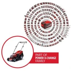 Einhell Power X-Change Akku-Rasenmäher GE-CM 36/36 Li Inkl. 2x4,0 Ah Akkus -Gartengeräte Geschäft 4006825645835 2171 02 1