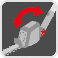 Wolf-Garten Wolf Garten Akku-Heckenschere Aufsatz HT 40 EM E-multi-star® -Gartengeräte Geschäft T40eM HeckenschereWinkel 8